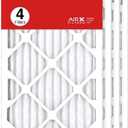 AIRx Filters 12x25x1 Air Filter MERV 11 Pleated HVAC AC Furnace Air Filter, Allergy 4-Pack Made in the USA