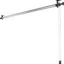 Photography Backdrop Roller Support System, 1 Roller with Metal Chain, 120-inch Stainless Steel Crossbar