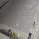 Farmhouse Bathroom Mirror, 22x30 Inch White Vanity Mirror for Wall, Wood Framed Rustic Mirror Rectangular Wall Decor Mirrors for Entryway Living Room Bedroom