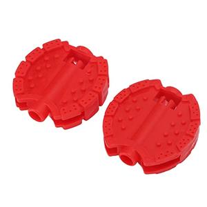 Kids Pedals Replacement, Children's Trike Parts, Easy Install Plastic Pedals for Kids with 3 Colors, Suitable for Regular Riding, Front Wheel Foot Pedals Accessory