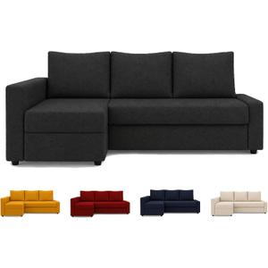 Friheten Couch Cover for The IKEA Friheten with Chaise Corner Cover, Sofa Bed Cover, Corner Sectional Sofa with Chaise Replacement, Sofa Not Include,Dark Grey, Left