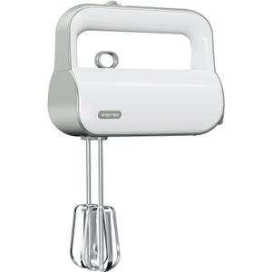 4-in-1 Electric Hand Mixer for Baking, Cooking and Coffee DrinksLight Olive Green