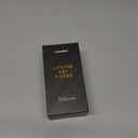 Universal Car Key Fob Key Finder Built-in Anti-Loss Tracker, Premium PU Leather Car Key fob Holder, Keychain Key Fob Cover with Double Layer, Transparent Window, Hook, More Key Rings (Black)