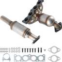 Front&Rear Catalytic Converter set Direct Fit Compatible with 2017-2018 Hyundai Santa Fe Sport 2.4L High Performance Catalytic Convertor