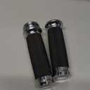 HDBUBALUS 1" Electronic Throttle Defiance Handlebar Grips 25mm Hand Grips Fit for Harley Touring Street Glide Road King Road Glide Electra Glide