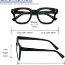 3 Pack Oversized Reading Glasses for Women Men with round Frame Fashion Blue Light Blocking Computer Readers (1.5, Black/Brown Leopard/Grey Leopard)