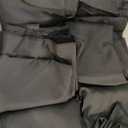 Black Backdrop Curtains - 6 Panel Photo Curtains for Party, Wedding, Ceremony - 5ft x 10ft