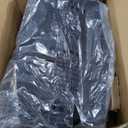 VECELO Big and Tall Office Chair 400lbs, Mesh High Back Computer Chair with Foot Rest, Ergonomic Desk Chair with Lumbar Support and Armrest, Black