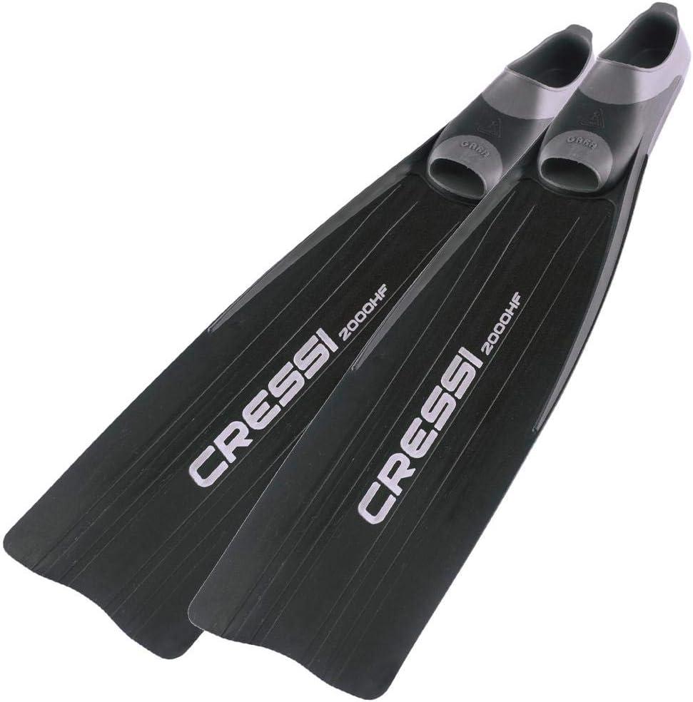 Cressi Gara 2000 HF, Black,  EU 44/45 | US Man 9.5/11 | US Lady 10.5/12