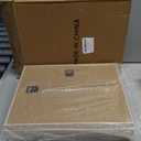 KINLINK 10x12.5 Kids Art Frame Set of 2, Solid Wood Kids Artwork Frames Changeable with Front Opening Hold 150 Pictures, Art Frames for Kids Art with Mat without Mat 10x12.5 Picture Frame Natural