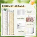 Nuogo 12 Pcs Clear Acrylic Cylinder Vases Wedding Centerpieces,16 Inch