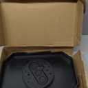 Vinyl Siding Mounting Blocks, Outdoor Light Siding Mount Block with Built-in Electrical Box Siding Mounting Plate for 1/ 2 inch Lap Double and 4 inch Siding (2, Black, 1/ 2 inch Lap Siding)