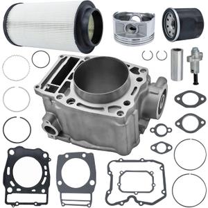 Cylinder Piston Gasket Top End Kit Set Replacement for Polaris Sportsman 500 1996 1997 1998 1999 2000 2001 2002 2003 2004 2005 2006 2007 2008 2009 2010 2011 2012