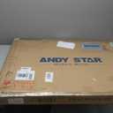 ANDY STAR Brushed Bronze Asymmetrical Mirror, 24"x36" Bathroom Mirror with Premium Stainless Steel Thin Frame, Antique Butterfly-Inspired Designer Mirror, Ideal for Bathroom, Powder Room, Entryway