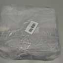 8 Pack Chunky Chenille Yarn for Crocheting & Knitting, 29.5yds 5 oz Each Skein Soft Fluffy Kitting Set, Thick Velvet Plush Yarn for Handcrafts Weaving Making Blankets (White Grey)