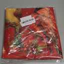 Christmas Cardinal Tree Skirt Red Christmas Decorations Xmas Tree Mat 36 Inch Winter Xmas Decor for Home