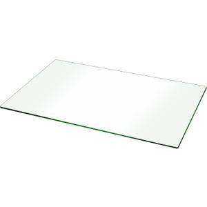 AMI PARTS Crisper 240350608 Refrigerator Glass Shelf Replacement Compatible with Frigi.daire Ken.more Cros.ley Refrigerator Glass Shelf -24" x 15.5" x 1/8"