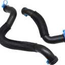 XQSMWF Radiator Coolant Hose Compatible with Chevrolet Malibu 1.5L L4 2016-2021 Inlet Upper 23416969 Coolant Lower Hose 23416973