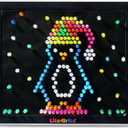 Lite Brite Ultimate Value Retro Toy, 12 Seasonal Templates, Peg Pouch, Light up Creative Activity Toy, Educational Stem, Gift for Girls and Boys, Ages 4+