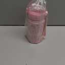 Kids Water Bottle, GOPPUS 14 oz Insulated Water Bottle with Straw, Double Vacuum Leakproof, BPA Free, for Boys and Girls, Pink Unicorn