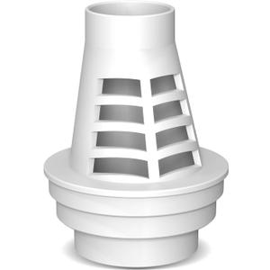 Freeze Relief for 3-inch & 4-inch Drain Lines,Sump Pump Discharge Freeze Guard, Freeze-Relief Drainage Vent Prevents Burst Pipes, Fits 4" SCH 40, 4" SDR 35, 4" DWV, 3" DWV, 3" SCH 40