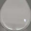 Pro Elite Heavy-Duty Wood Toilet Seat Round, White, Magnetic Quick-Release Easy-Clean and Change, HushMotion Soft Close, StainShield High-Gloss Finish, Arch-Tite Secure Fit