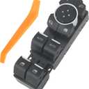 BB5Z14529AA Master Power Window Switch Driver Side Compatible with Explorer 2011 2012 2013 2014 2015 2.0L L4 3.5L V6