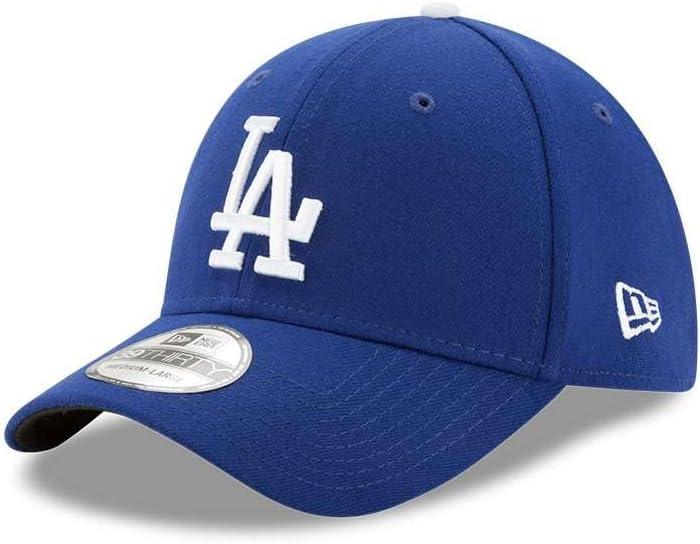 New Era Blank Custom 39THIRTY Stretch-Fitted Cap (Large-X-Large, Blue)