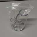 Shaving Razor and Brush Stand Universal Holder for Safety Razor Storage Shave Brush Holder (Silver)