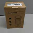 Milk Frother, 4-in-1 Milk Steamer and Frother, 8.1oz/240ml Automatic Warm and Cold Foam Maker, Auto Shut-Off Frother for Coffee, Latte, Cappuccino, Macchiato(Black)