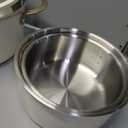 CAROTE 21pcs Tri-Ply Stainless Steel Cookware Set with Detachable Handle, 21 Piece