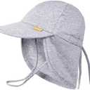 FURTALK Baby Sun Hat UPF 50+ UV Ray Sun Protection Cotton Toddler Hats for Boys Girls 2-4T
