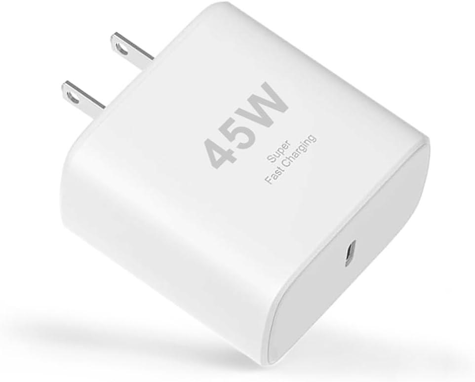 45W Samsung Super Fast Charger,Android Charger Fast Charging Block 45W USB C Type C Wall Charger Power Adapter Wall Plug for Samsung Galaxy S26 Ultra/S26+/S25/S24/S23/S22/Z Fold 7/Flip 7,Tab S11/S10