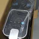 Single Serve Coffee Maker, Iced and Hot Coffee Machine for K Cup & Grounds, Compact Design, 40oz Removable Water Reservoir, 6 to 24 Oz Brew Sizes, Fits 7.3" Travel Mug, Black