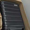 Samsonite Omni 2 Global Carry-On Spinner Luggage - Compact Size For International Travel - Airline-Approved - Features Expandable Polycarbonate Shell, 360 Wheels, USB Power Hub - Charcoal - Black