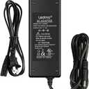 LEDMO Power Supply, Transformers,LED Adapter, 12V 5A 60 Watt Max AC 100-240V to DC 12V LED Driver for LED Strip Lights