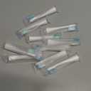 Replacement Toothbrush Heads for Waterpik Complete Care 5.0/9.0, and Compatible with AquaSonic Duo and Home Dental Center Electric Toothbruh, 10 Count(Pack of 1), White