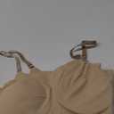 Calvin Klein Women's Invisibles Comfort Seamless Adjustable Skinny Strap Bralette Bra (Large, Bare)