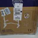 KMINA Toilet Safety Rails for Seniors, Heavy Duty Frame with Handles, Adjustable Height and Width, Handicap Grab Bars