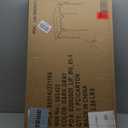 Flash Furniture Square Plastic Folding Table, 3 ft, Dark Gray