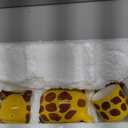 RORA Giraffe Tea Kettle with 2 Tea Cups Set, Hand-painted Ceramic Teapot Set for Coffee Latte Milk Tea Flower and Fruit Tea 17 oz/500 ml