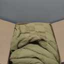 Bedsure King Size Comforter Set Beige, Boho Tufted Bed Set, Checkered Farmhouse Shabby Chic Bedding, 3 Pieces, 1 Plaid Geometric Comforter and 2 Pillow Shams