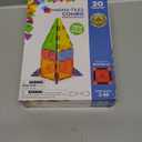 MAGNA-TILES Combo 20-Piece Magnetic Construction Set, The Original Magnetic Building Brand