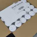 PeacePeo 72 Pcs Plastic Jars, 4 OZ Plastic Jars with White Lids Round Clear Storage Containers Jar Leak Proof Slime Containers with Lids for Travel Refillable Slime Storage Jar for Beauty Product