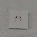 Apple AirPods 4 Wireless Earbuds, Bluetooth Headphones, Personalized Spatial Audio, Sweat and Water Resistant, USB-C Charging Case, H2 Chip, Up to 30 Hours of Battery Life, Effortless Setup for iPhone