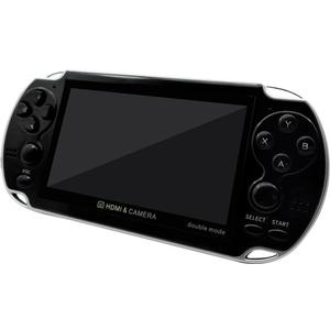 DREAMHAX X7 Plus Handheld Game Console , Preload 10000 Games Portable Video Games Support HDMI Output & Double Player Classic Arcade Retro Game Player (4.3" Screen Black)