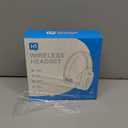 Bluetooth Headset, 60hrs Noise Canceling V5.2 Over Head Headphones, Single Ear Trucker Wireless Headset with Mic, Mute Button, Multipoint, for Phones PC Computer Truck Driver Office Work - Black (Carbon)