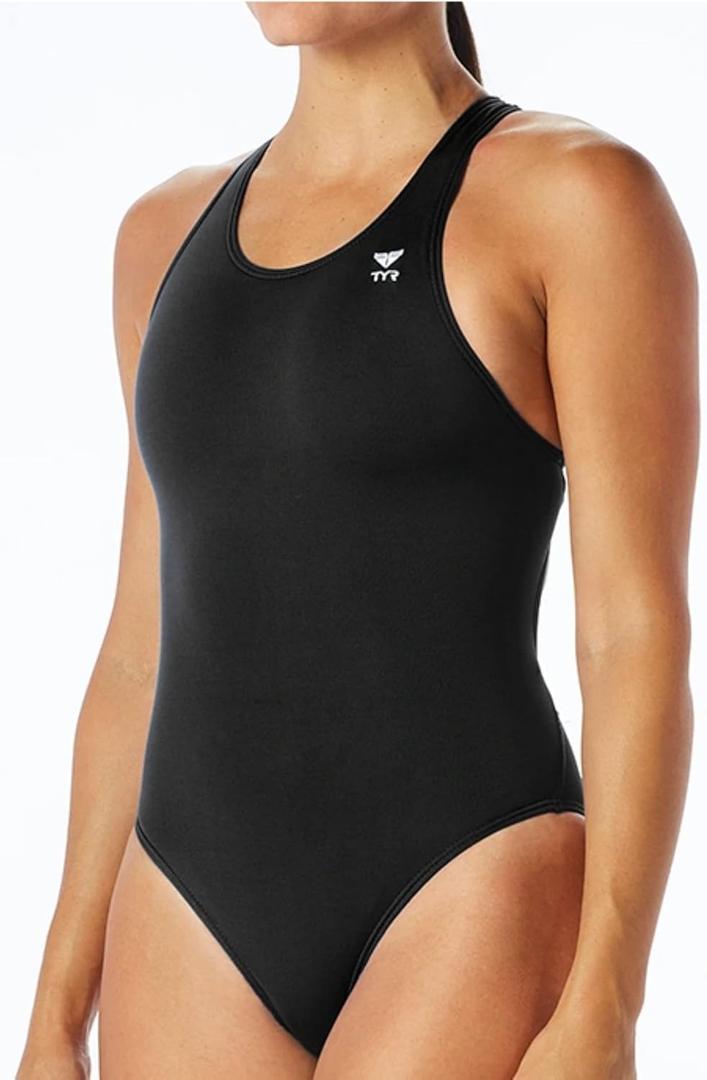 TYR Women's Tyreco Maxfit Swimsuit (34, Black)