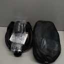 Greatever Full Face Snorkel Mask, Snorkeling Gear for Adults with Latest Dry Top Breathing System and Detachable Camera Mount, Foldable Snorkel Set for Family Snorkeling Trips, Anti-Fog & Anti-Leak (Small-Medium, 2 Pack - Black+Green)