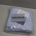 BGment Full Blackout Curtains with Thermal Insulation Liner Curtains 63 Inches Long, Rod Pocket and Back Tab Double Layer Room Darkening Window Curtain for Bedroom, 42 x 63 Inch, 2 Panels, Light Blue